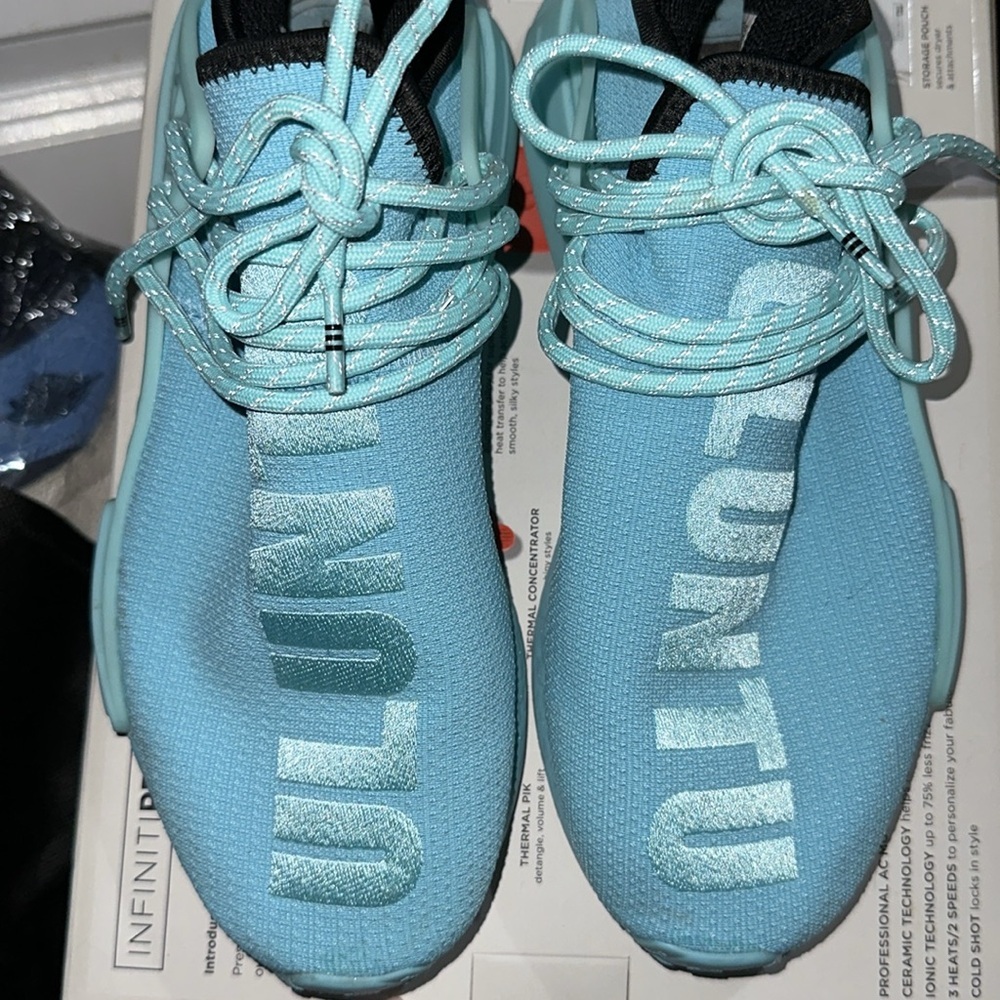 Pharrell x NMD Human Race 'Aqua' - Picture 4 of 9
